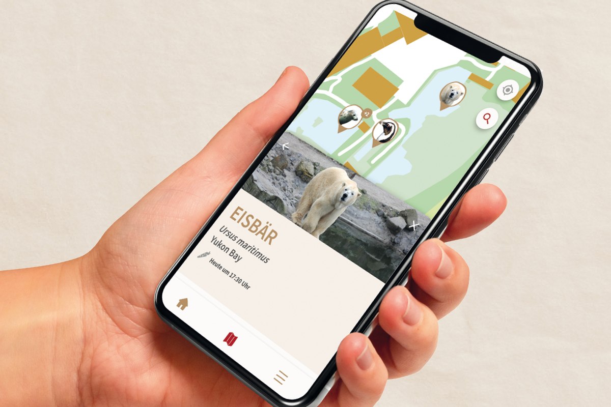 Mehr erleben mit der  Zoo-App, © Erlebnis-Zoo Hannover