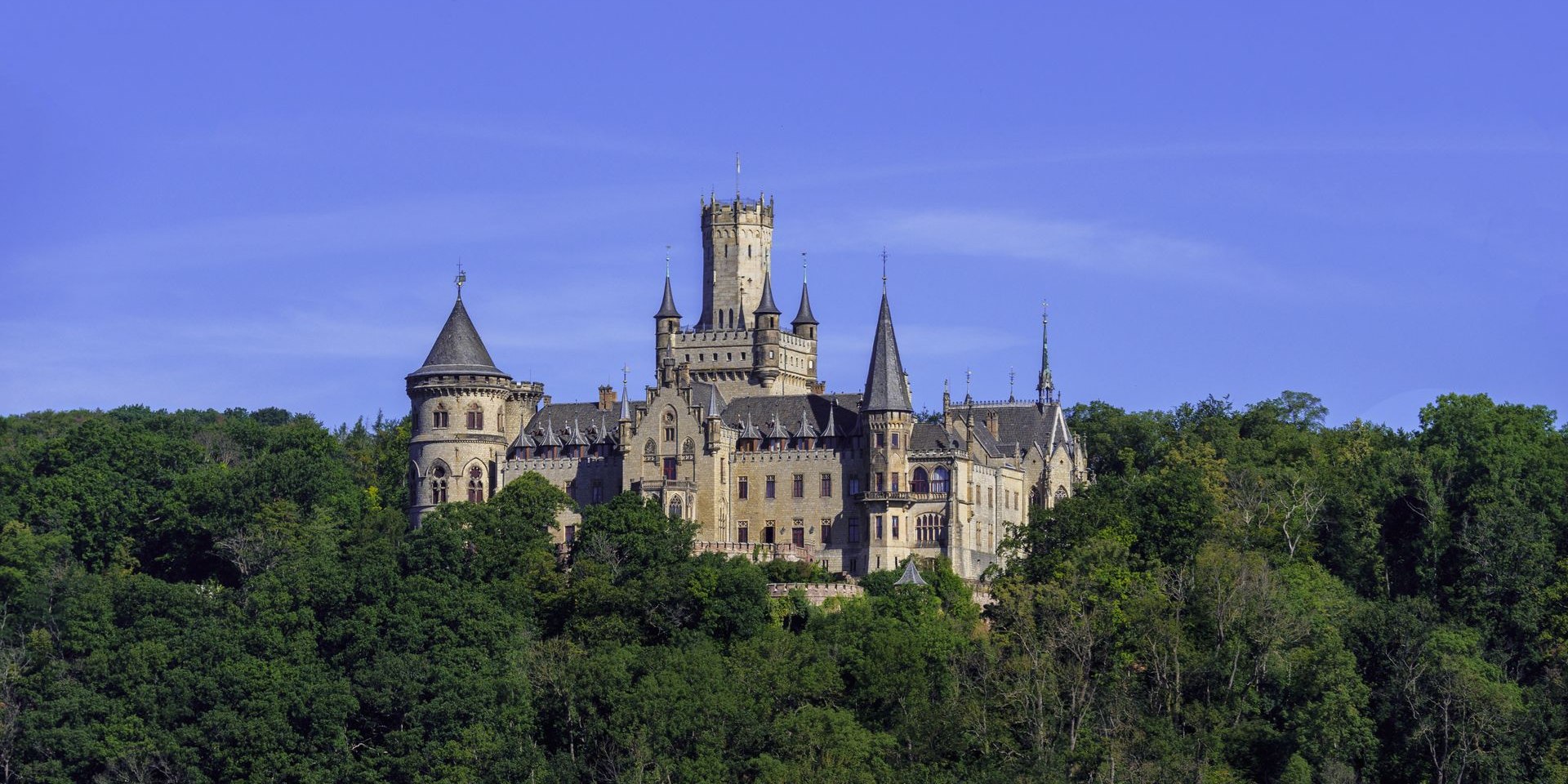 Welfen-Schloss Marienburg bei Pattensen, © TMN/Dirk Renckhoff