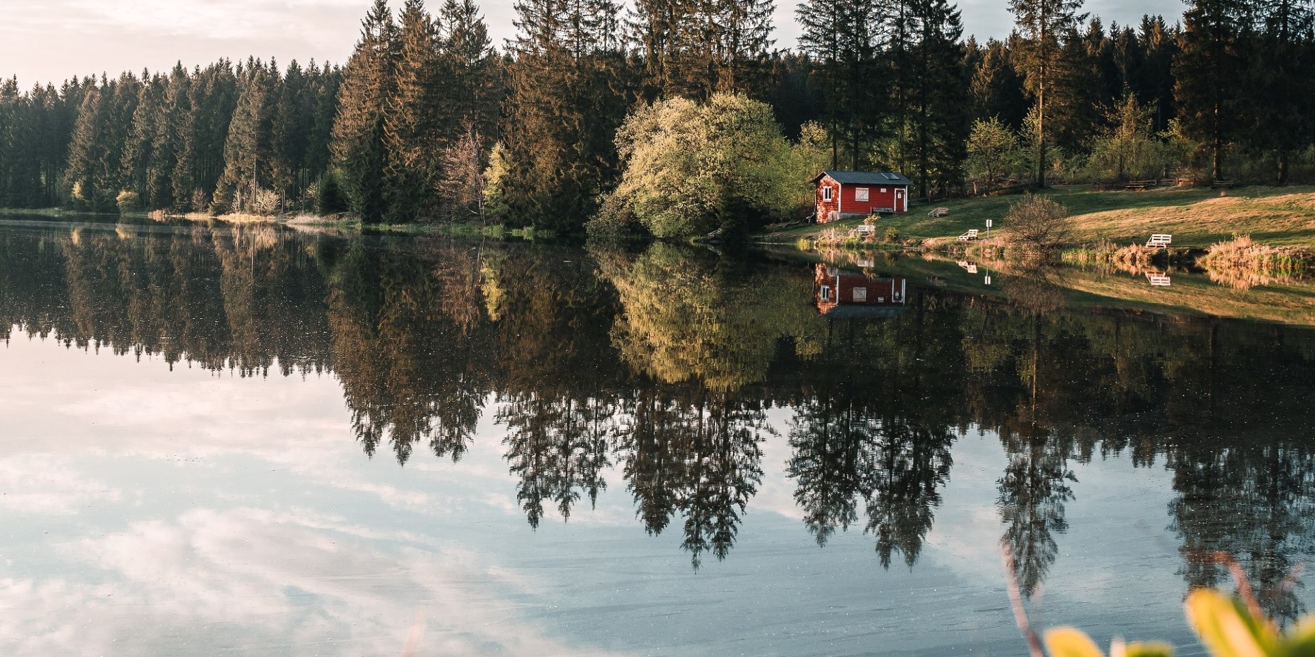 Ziegenberger Teich, Buntenbock im Harz , © TourismusMarketing Niedersachsen GmbH/ Tim Küster