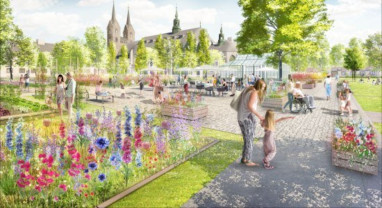 Visualisierung Remtergarten, © LGS 2023 Höxter/Franz Reschke Visualisierung Remtergarten, © LGS 2023 Höxter/Franz Reschke