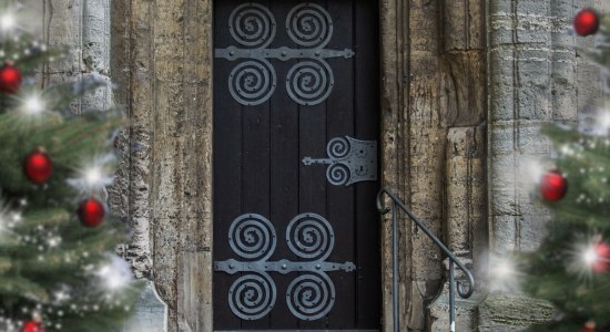 Hinter diesem virtuellen Adventskalender-Türchen finden Braunschweigerinnen und Braunschweiger auf dem Facebook-Kanal des Stadtmarketings ab dem 1. Dezember jeden Tag eine Überraschung. , © Braunschweig Stadtmarketing GmbH