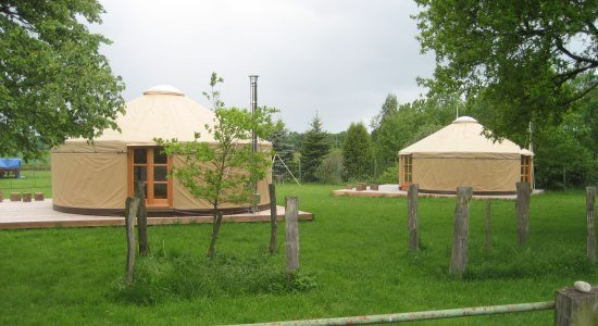 Unser kleiner Hof – Mongolische Jurten warten in Wietzen auf Gäste., © Mittelweser-Touristik GmbH