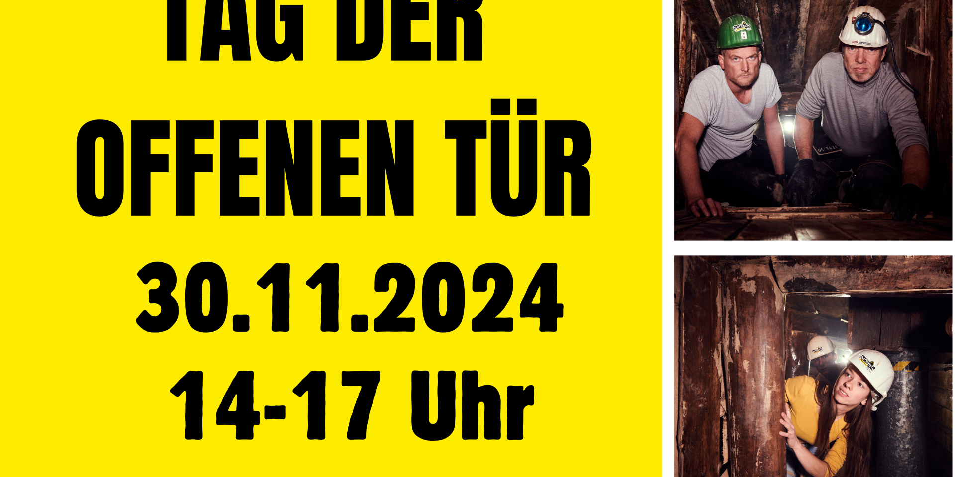 Abenteuer unter Tage, © Schattenspringer GmbH/Bergwerk Holzminden Abenteuer unter Tage, © Schattenspringer GmbH/Bergwerk Holzminden