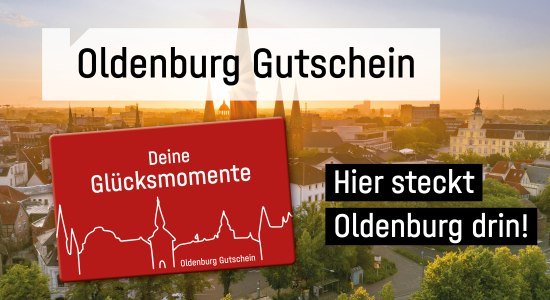 Oldenburg Gutschein, © Oldenburg Tourismus und Marketing GmbH