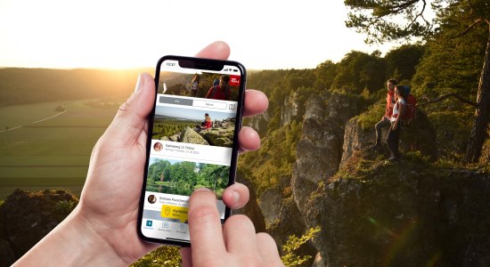 Digitale Wandernadel der Top Trails, © Top Trails of Germany e.V.