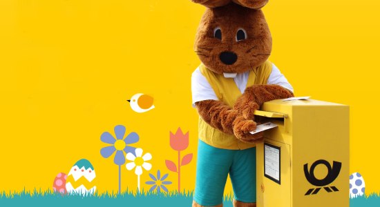 Hanni Hase , © Deutsche Post DHL Hanni Hase , © Deutsche Post DHL