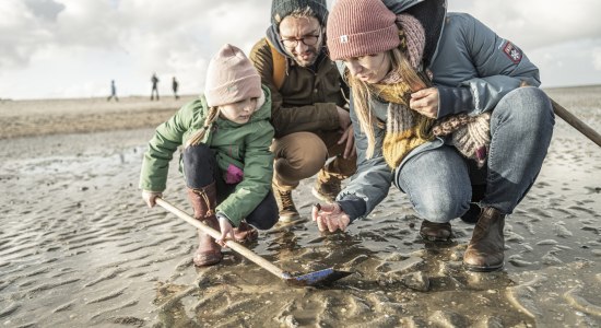 Familie am Strand , © Oliver Franke