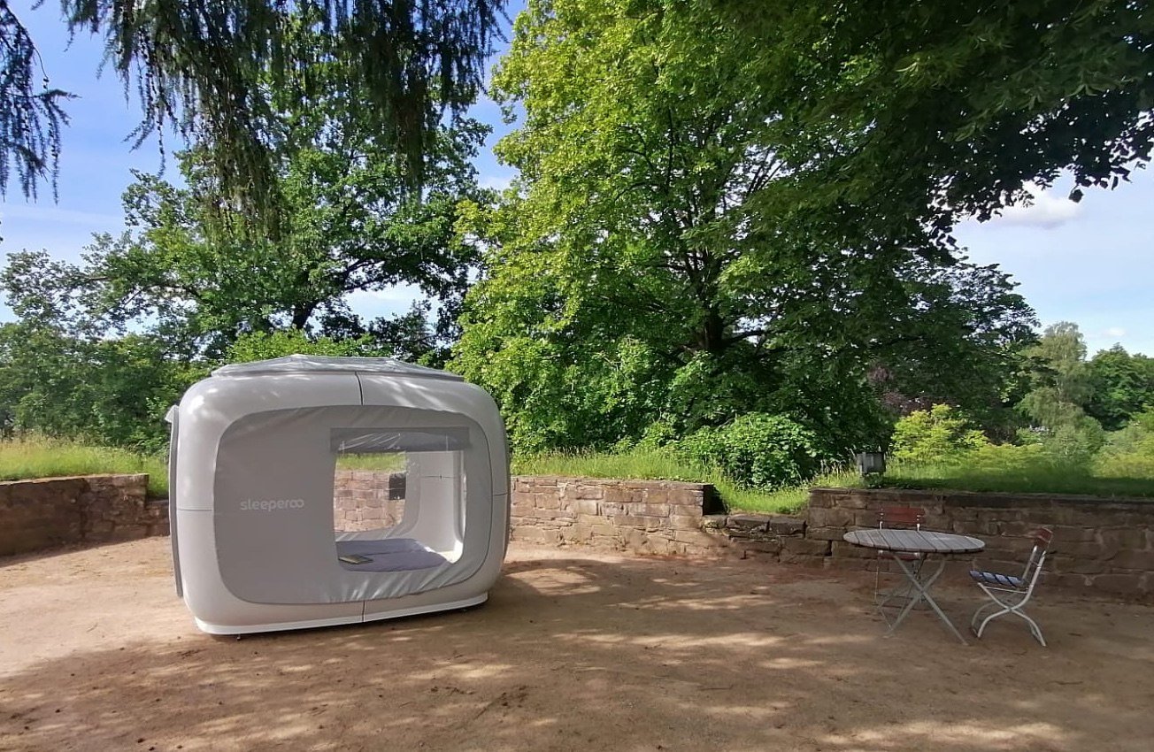 Schlafcube Sleeperoo, © Niedersächsisches Staatsbad Pyrmont Betriebsgesellschaft mbH