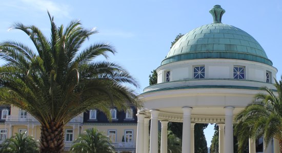 Brunnenplatz in Bad Pyrmont, © Bad Pyrmont Tourismus GmbH / ACM Agentur für Creatives Marketing