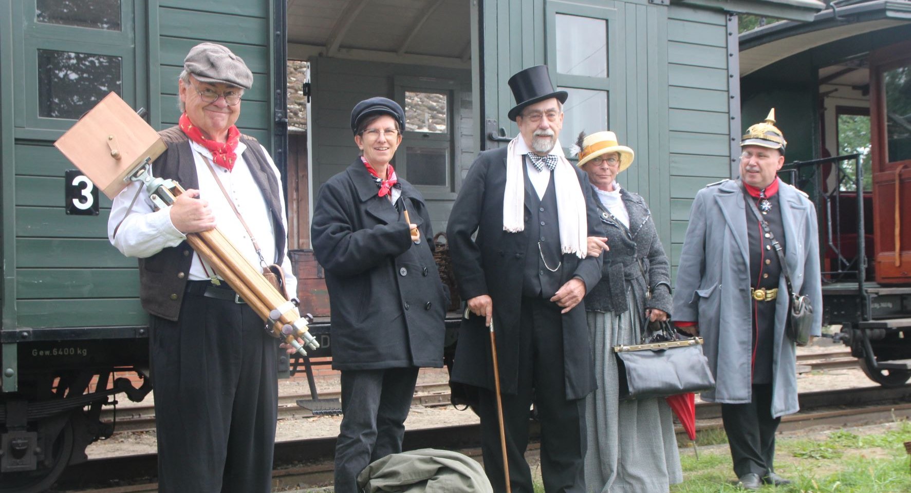 Kleinbahn in der Kaiserzeit, © Martin Thies