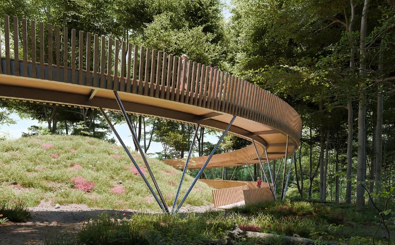 Waldtempel, © Sauerzapfe Architekten GmbH