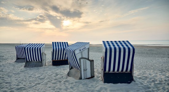 Strandkörbe 2026, © Carsten Heidmann Fotografie