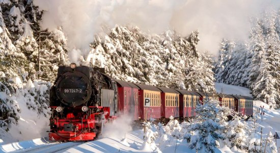 HSB im Winter, © HSB_Dirk Bahnsen