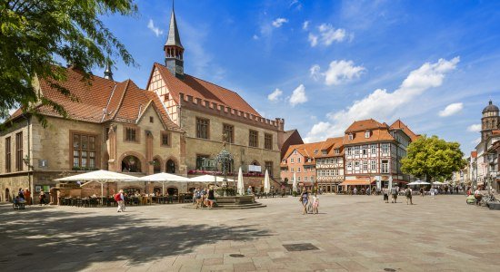 Altes Rathhaus + Marktplatz Göttingen, © GöTM / Gerhardts 