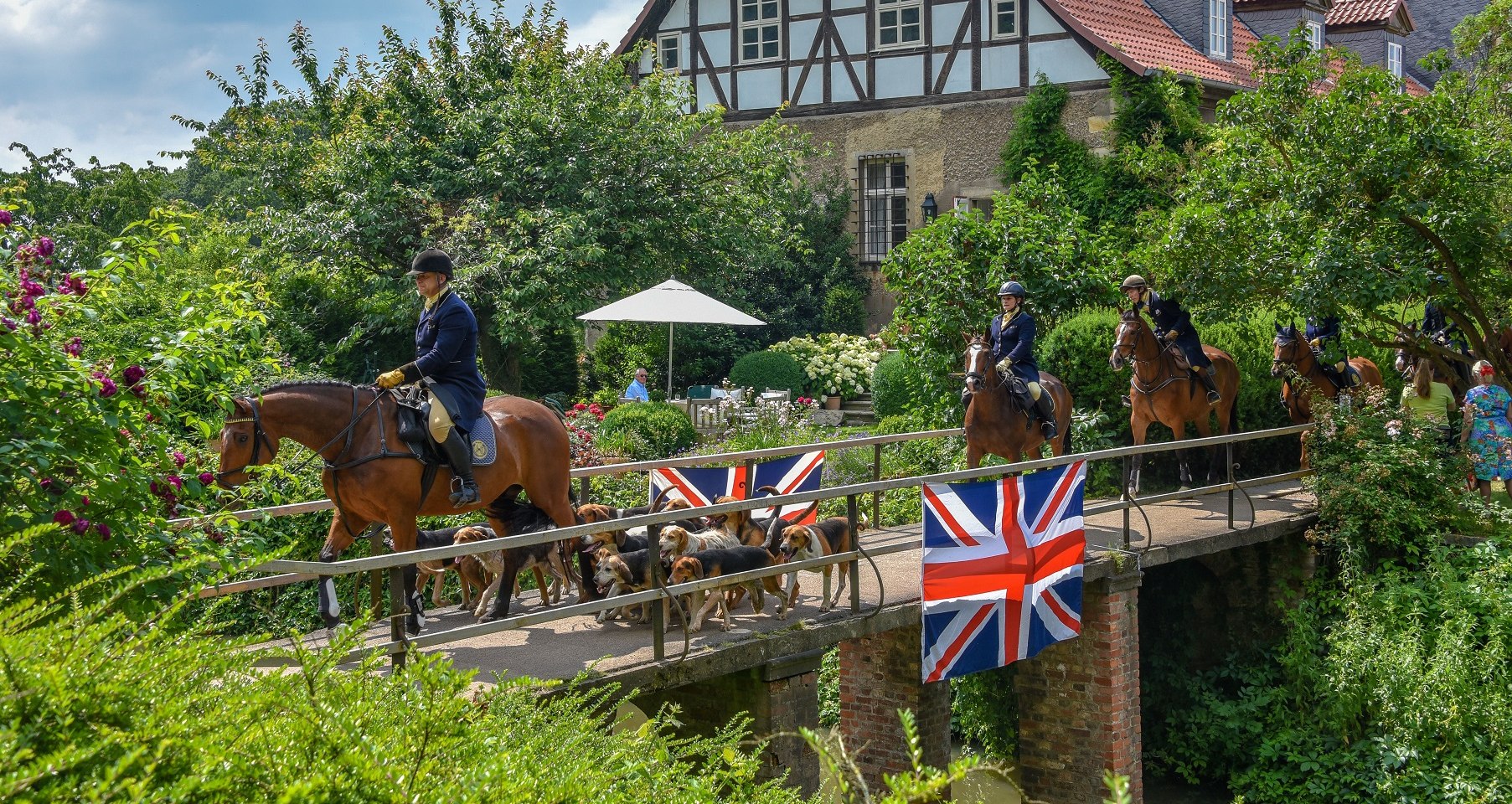 British Weekend auf Rittergut Remeringhausen , © Johannes Pietsch