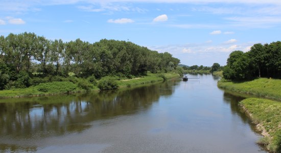 Aalschokker auf der Weser, © Mittelweser-Touristik GmbH