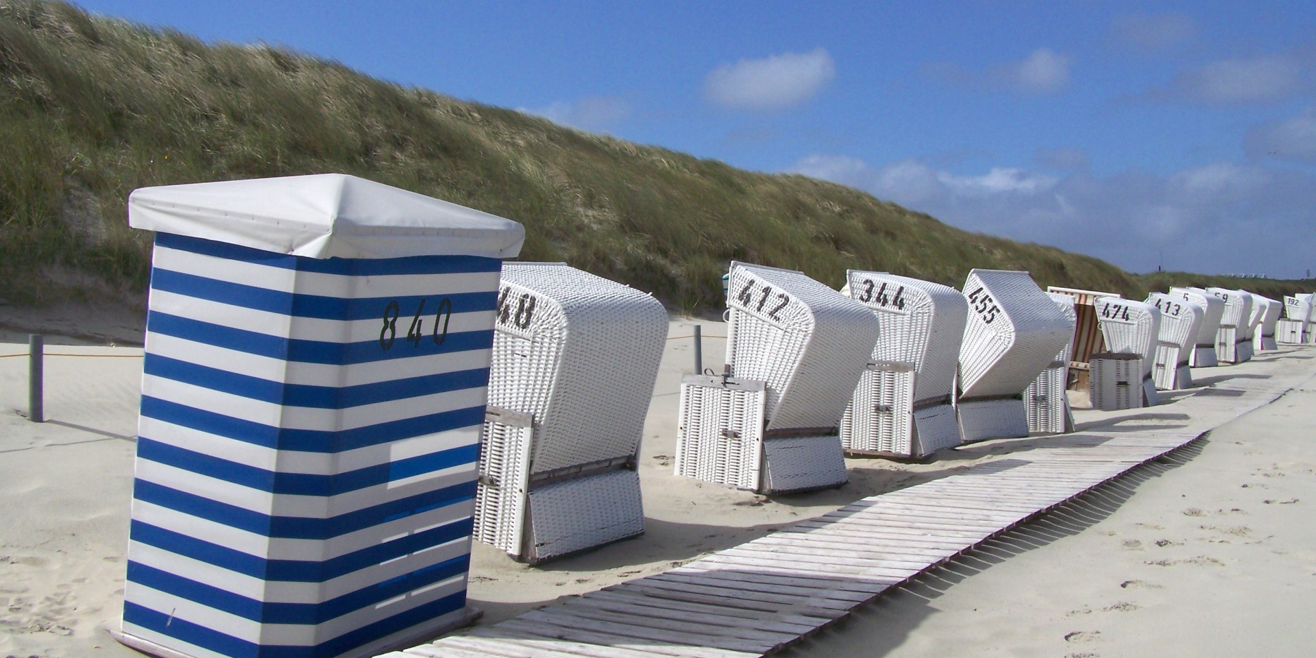 Strandkörbe auf Baltrum, © ostfriesland.travel