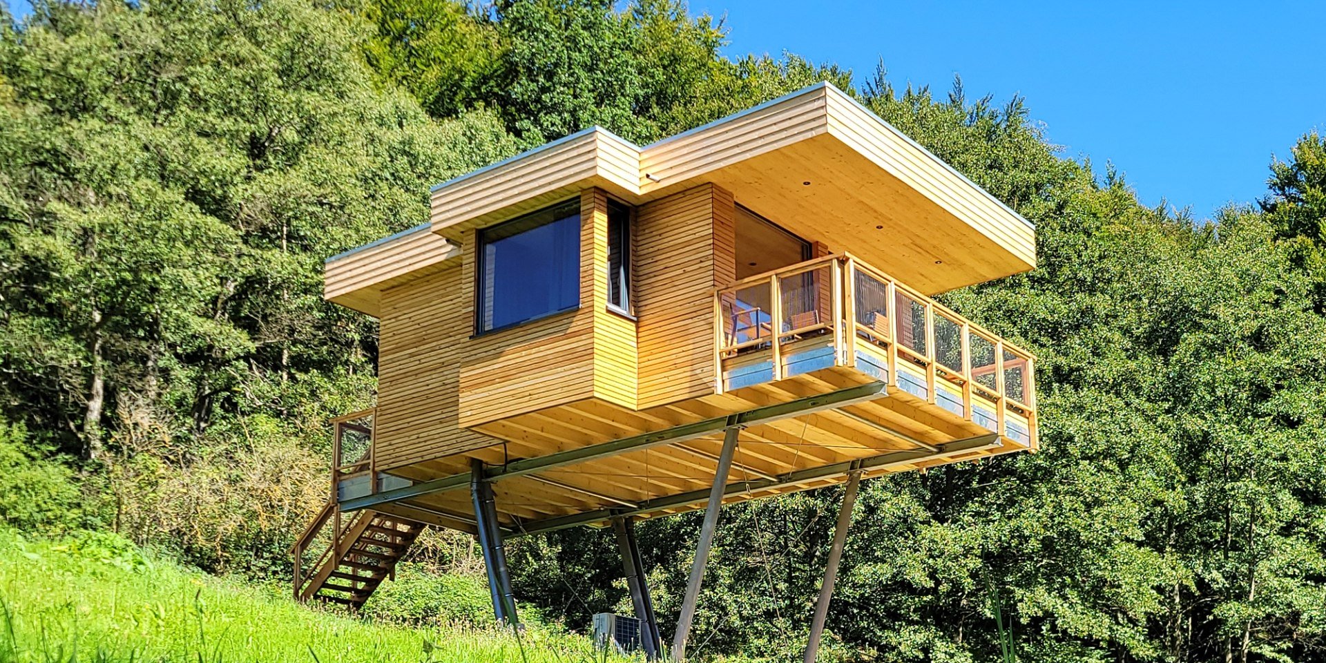Komfortbauhaus Aurora, © Baumhaushotel Solling GmbH