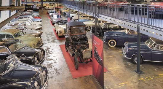 In der „Sammlung Automobil“ befinden sich im Wesentlichen historische Pkw der Nachkriegszeit., © ö_konzept / Gregor Lorenz