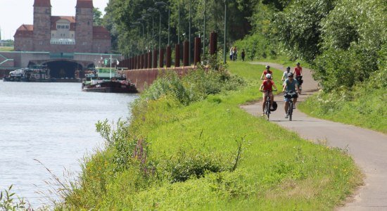Das Radlerparadies Mittelweser bietet neben dem Weser-Radweg ein ausgeschildertes Radwegentz mit mehr als 40 Tagesrundtouren, © Mittelweser-Touristik GmbH Das Radlerparadies Mittelweser bietet neben dem Weser-Radweg ein ausgeschildertes Radwegentz mit mehr als 40 Tagesrundtouren, © Mittelweser-Touristik GmbH