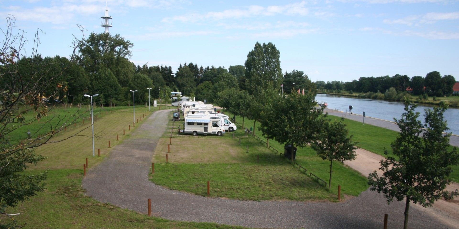 Die Wohnmobilstellplätze in der Mittelweser-Region erfreuten sich im vergangenen Jahr großer Beliebtheit., © Mittelweser-Touristik GmbH