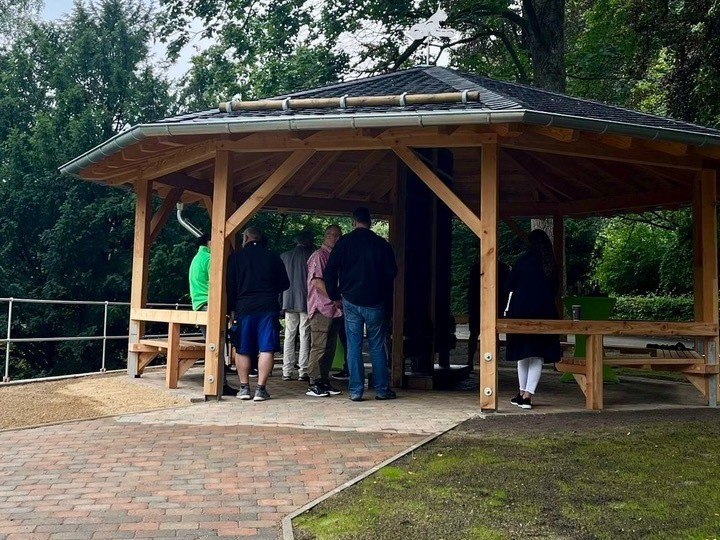 Neuer Gradierpavillon im Bad Harzburger Kurpark, © KTW Bad Harzburg