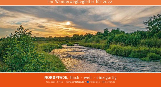 Die NORDPFADE-Wanderkalender 2022 , © Touristikverband LK Rotenburg 