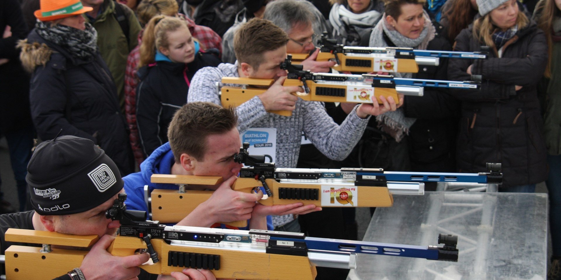 Biathlon-Cup in Wolfsburg, © www.biathlon-tour.de