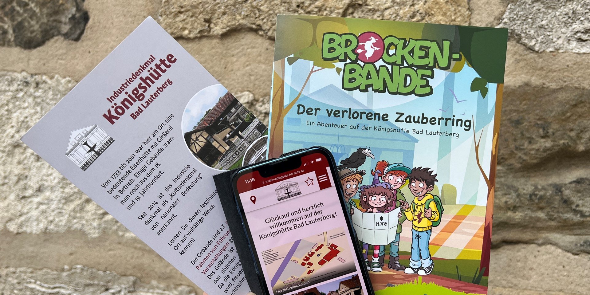 Digitaler &quot;Hütten-Guide&quot; und Kinderrätselheft, © Harzer Tourismusverband