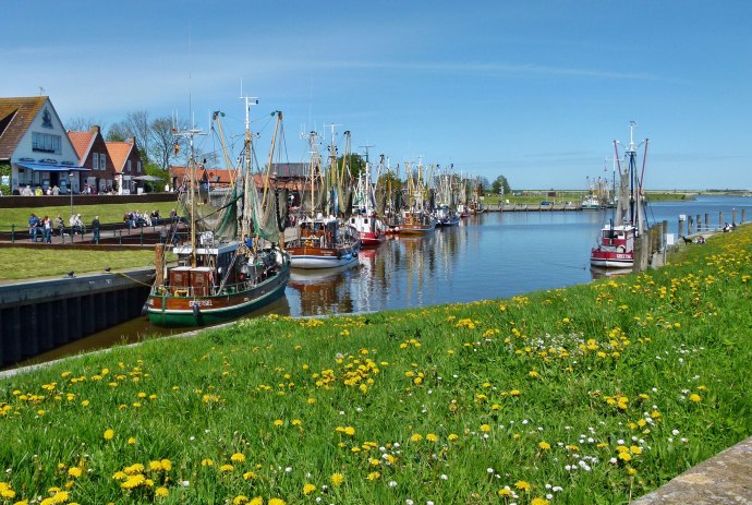 Kutterhafen in Greetsiel, © Ostfriesland Tourismus GmbH / Hans-Albert Dirks