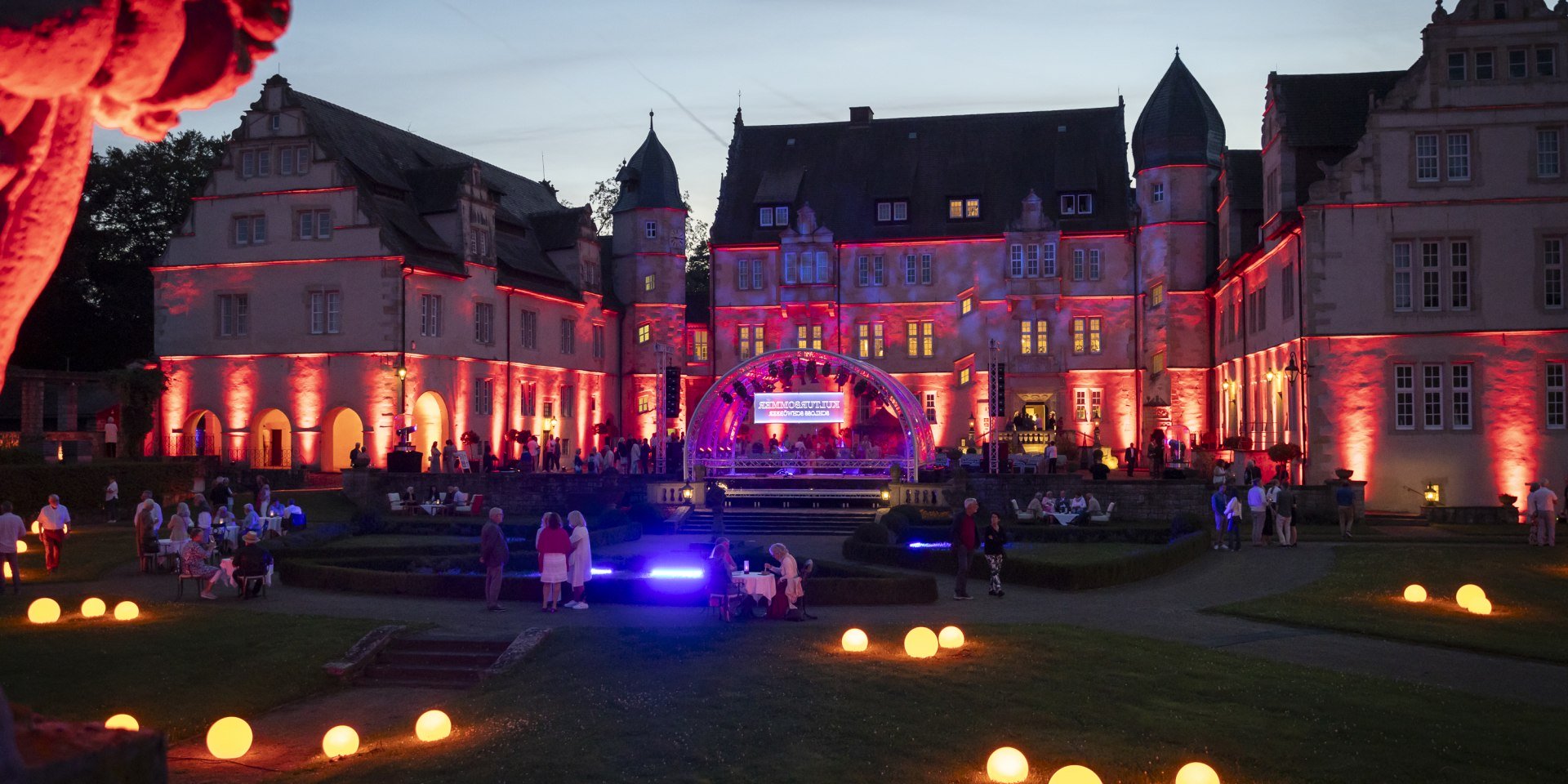 Kultursommer Schloss Schwöbber, © Schlosshotel ‌Münchhausen GmbH &amp; Co. KG 
