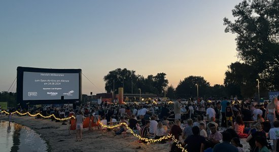 Open-Air-Kino am Allersee, © WMG Wolfsburg