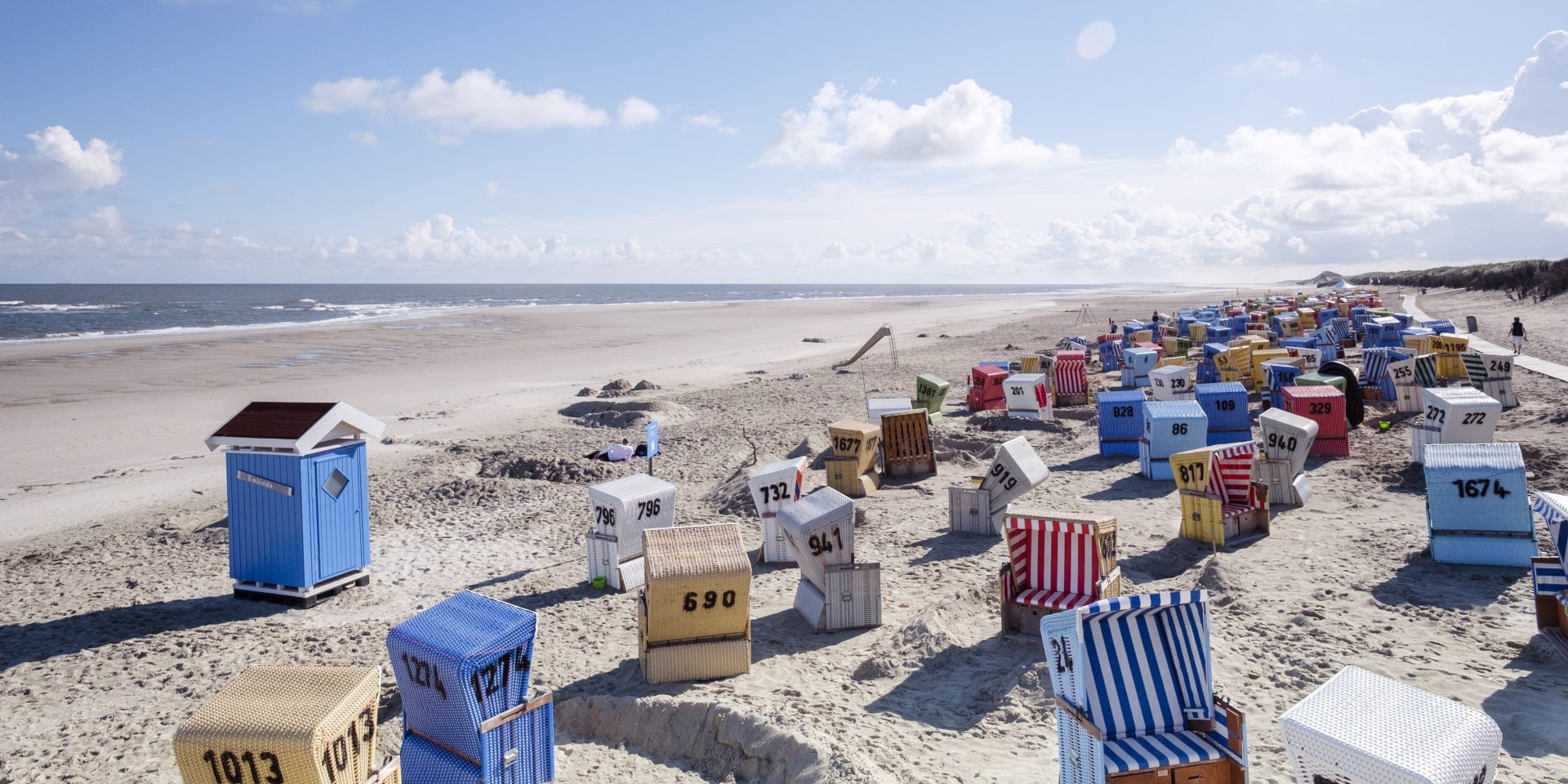Strandleben auf Langeoog im Sommer, © Tourismus-Service Langeoog/ Martin Foddanu