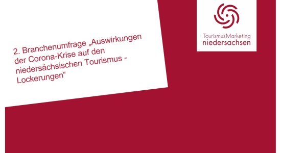 Titelbild der 2. Branchenumfrage der TMN, © TourismusMarketing Niedersachsen Titelbild der 2. Branchenumfrage der TMN, © TourismusMarketing Niedersachsen